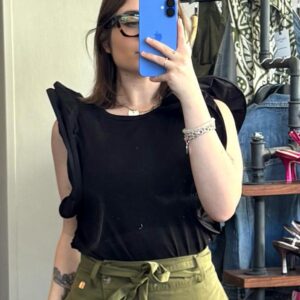 Alternative view of Mim' Muà T-Shirt Manica fantasia Black